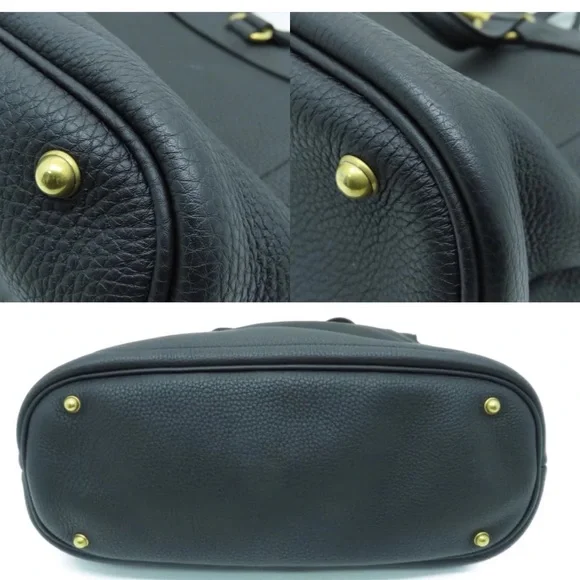 💎✨ LIKE NEW✨💎 3way business Gucci elegant tote crossbody LEATHER grainy - Picture 7 of 13